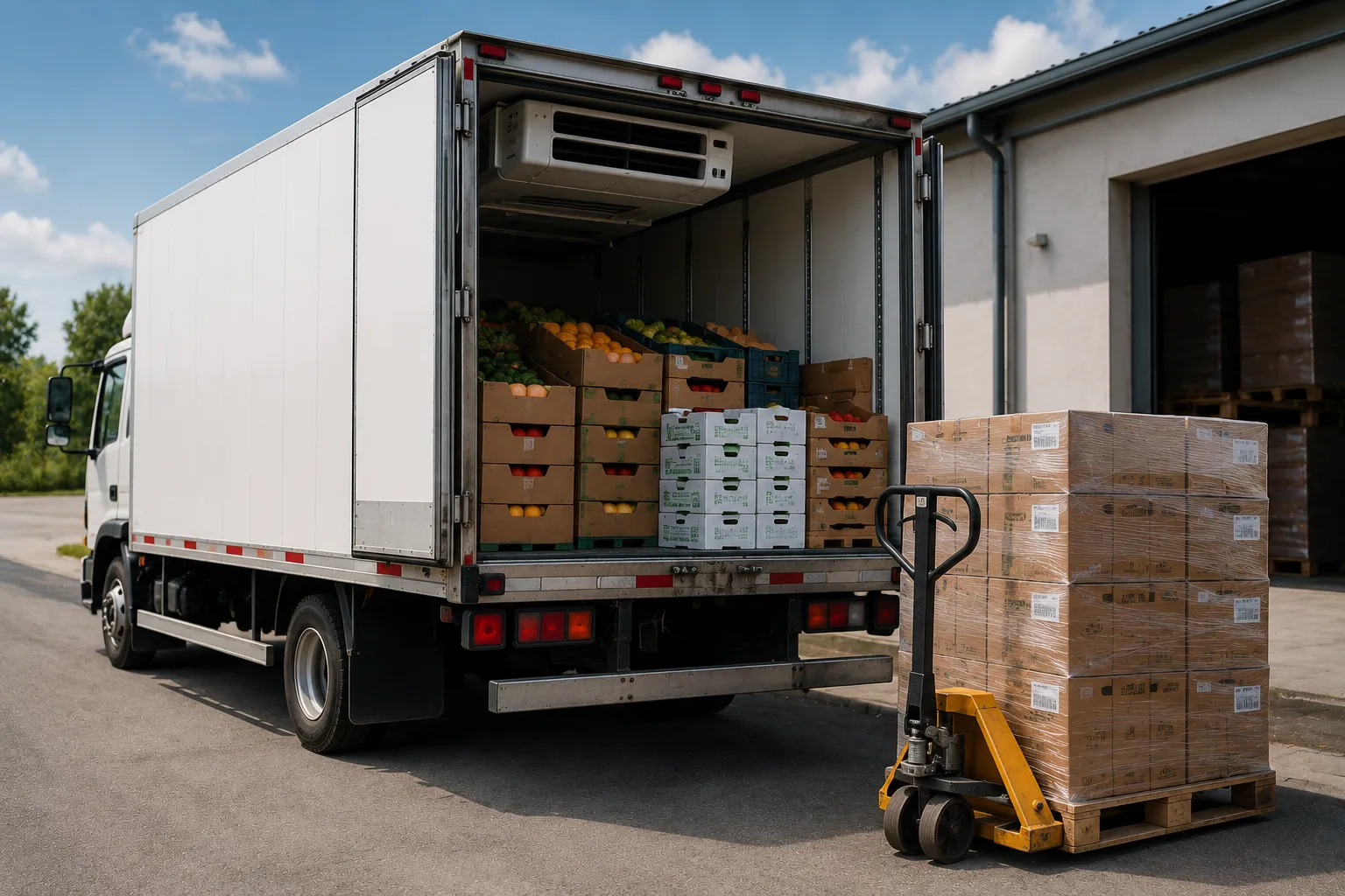 Transporte de Alimentos y Bebidas